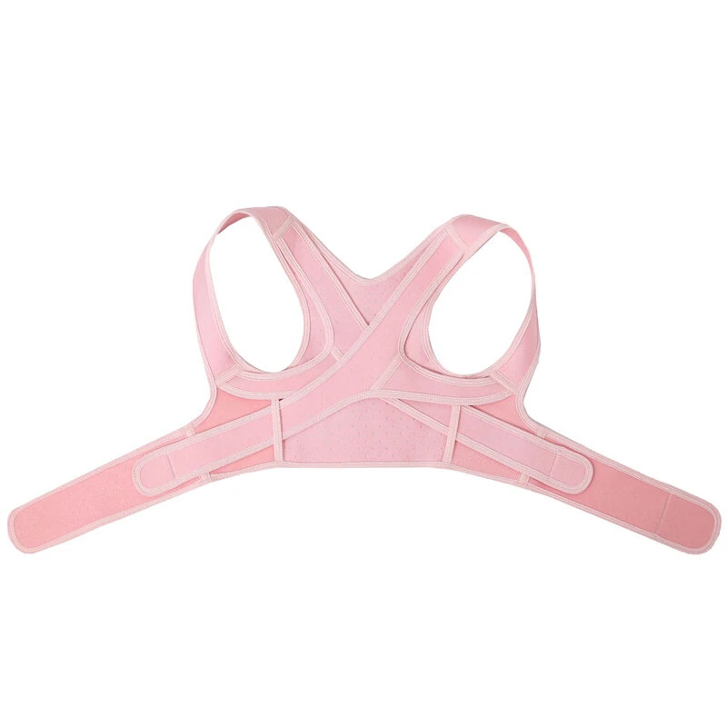(image for) PRANASH Adjustable Clavicle Posture Corrector Upper Back Brace Shoulder Lumbar Support Belt Corset Men Women Hunchback Correction for Fitness Recovery